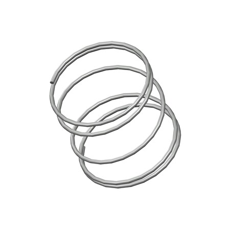Approved Vendor Compression Spring, O= .500, L= .50, W= .019 R G509961144